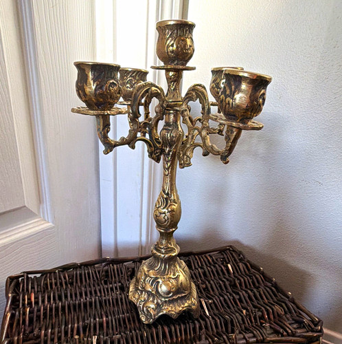 Antique finish metal arm - finish,